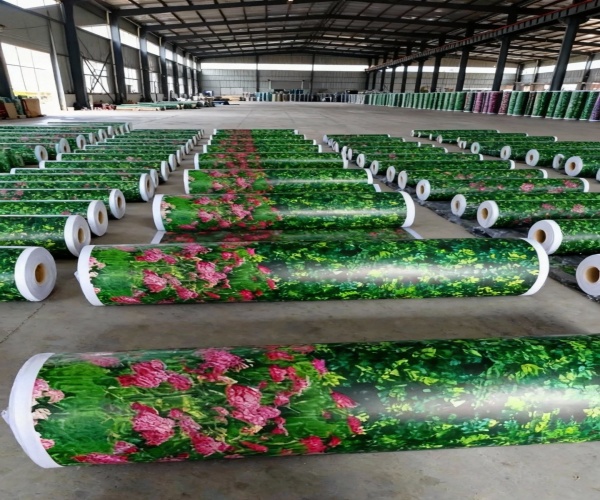 河北张家口印花防寒布 保温保湿透气防冻 绿化防护无纺布厂家直销 绿布